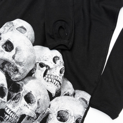 Vestido Skulls Manga Larga - comprar online