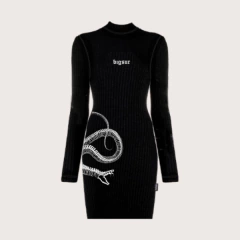 Vestido Snakes Manga Larga
