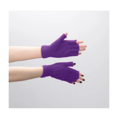 Guantes Dedos pequeños Magicos Sin dedos Color Violeta