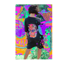 Remerón Mundo Fungi Negro - tienda online