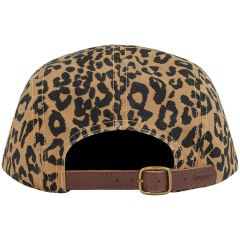 SUPREME WASHED CHINO TWILL CAMP CAP - LEOPARD - U$D 150 - comprar online