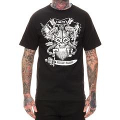 Remera Rebel Eight 8 Weekday Warriors Blk