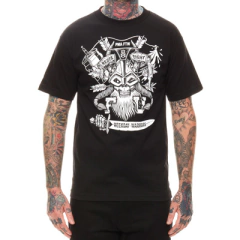 Remera Rebel Eight 8 Weekday Warriors Blk