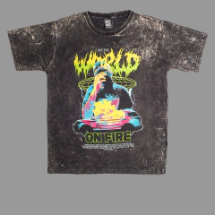 Remera Batik World on Fire