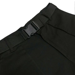 Pantalon Cargo Negro con Cinto en internet