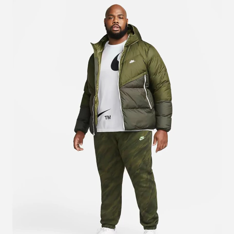 Campera Nike Hooded Stormfit Windrunner Rough Green - usd450