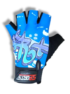 Guante Sport Tactico Moto Carrera Dedo Cortado Mitones Nº5 Graffiti