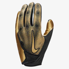 Guantes Football Vapor Jet 7.0 Metallic Gold u$150