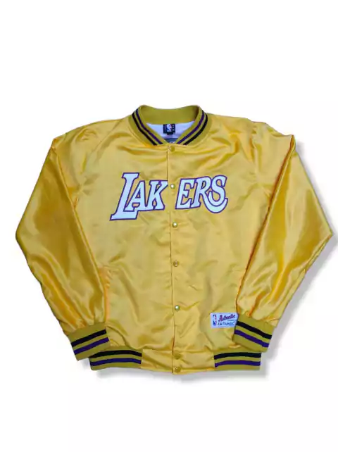 Campera Universitaria Lakers Amarilla Diseño Clásico