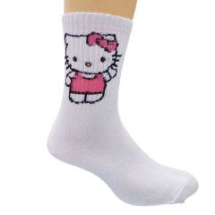 Medias Kitty Blanca
