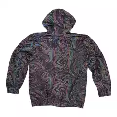 CAMPERA ROMPEVIENTO RAINBOW ONDAS HOLOGRAFICO - KITCH TECH