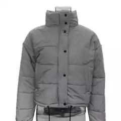 CAMPERA PUFFER REFLEX REFLECTIVA PUFFER CROP TOP LISA en internet