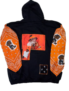 Buzo Hoddie "Trap Orange" - comprar online