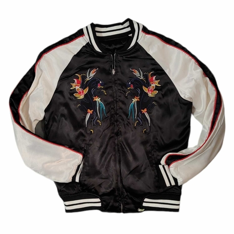 Campera Reversible Pantera Serpiente