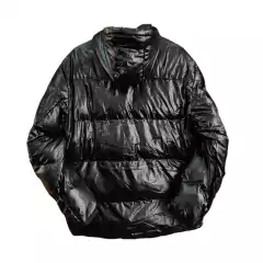 Campera Puffer Negro Mate MOD 1 en internet