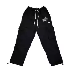 Pantalon Jogging Cargo Star Negro