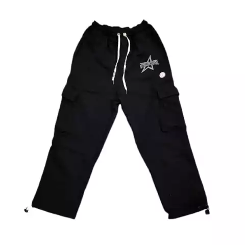 Pantalon Jogging Cargo Star Negro