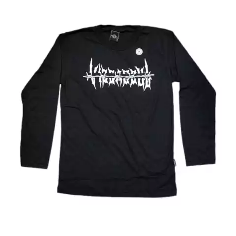 Remera Manga Larga Emo Rock Negro