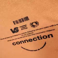 Buzo Con Cierre Connection NARANJA en internet
