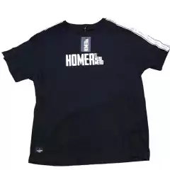 Remera Homer el Mero Mero Negra