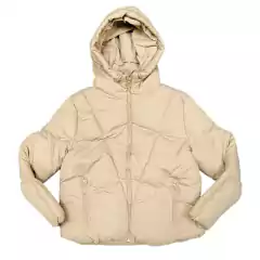Campera Puffer Albani Beige - comprar online