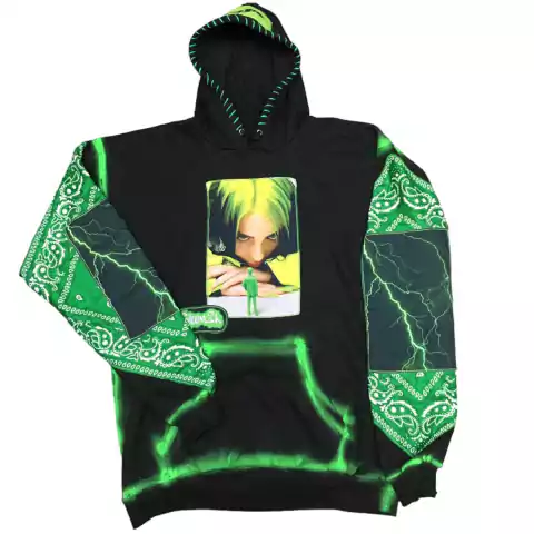 Buzo Hoodie Billie Eilish Bandana Rayos