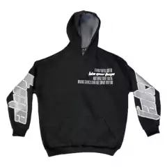 Buzo Hoodie Take Your Time Negro/Gris - comprar online