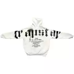 Buzo hoodie Trapstar Blanco Negro