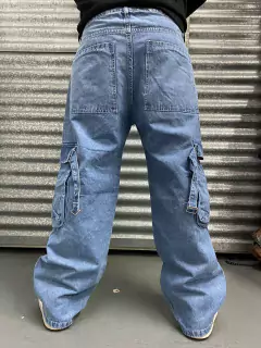Jean Ice Carpintero Mom Con Tiras - tienda online