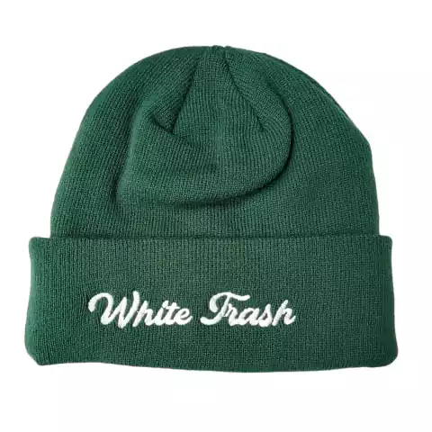 Gorro de lana verde