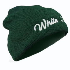 Gorro de lana verde - comprar online