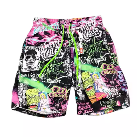 Short traje de baño estampado mod 1