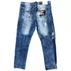 Pantalon Jean Dominican Chupin Importado Ripped Dark South Pole - comprar online