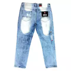 Pantalon Jean Dominican Chupin Importado Ripped Light South Pole - comprar online