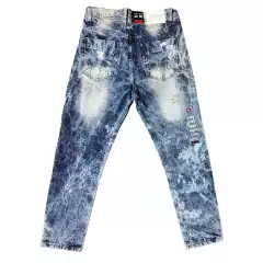 Pantalon Jean Dominican Chupin Importado Ripped Light Nevado South Pole - comprar online