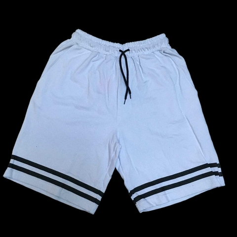 Short Bermuda lisa blanca 3/4