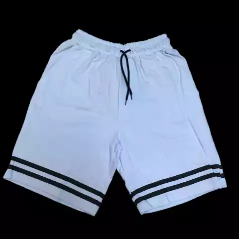 Short Bermuda lisa blanca 3/4