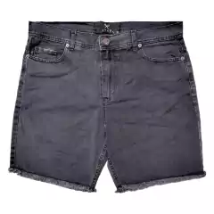 Short Bermuda Jean Gris Oscuro Lxo