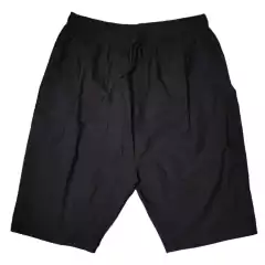 Short Bermuda Negra Lisa Oversize