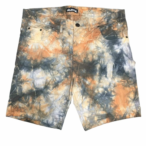 Bermuda jean batik óxido