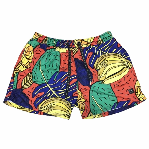 Short traje de baño estampa jungla multicolor