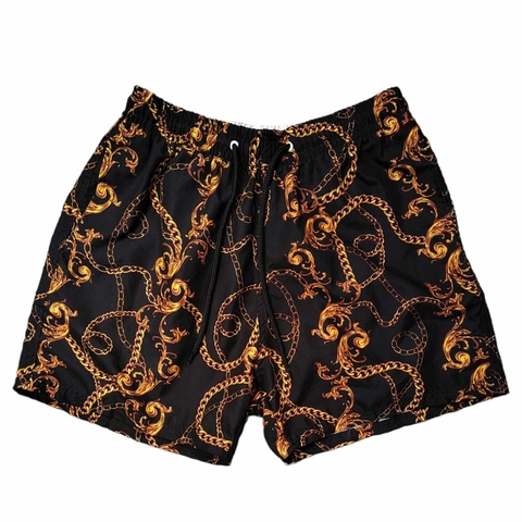 Short Traje de baño Cadenas Doradas