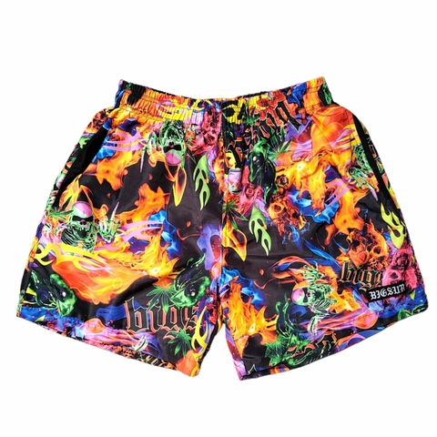 Short Traje de baño Llamas Hype