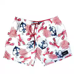 Short Traje de baño Langostas Marino