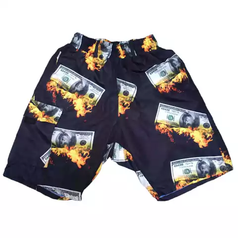 Short traje de baño Flaming Money