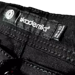 Pantalon Jean dominican semi chupin full black importado Akademiks - comprar online