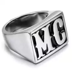 Anillo MC plateado - comprar online