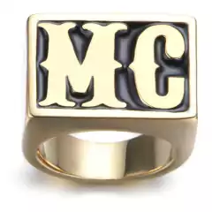 Anillo MC dorado - comprar online