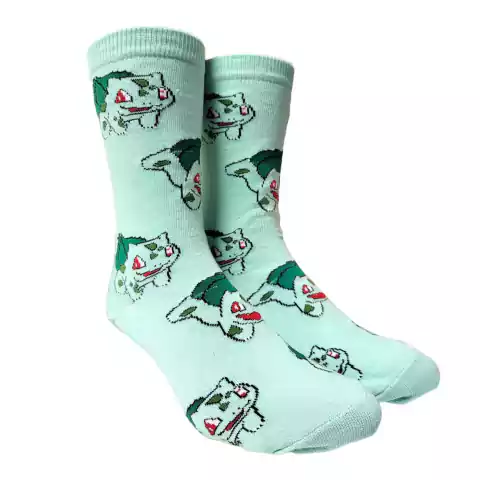 Medias Caña Alta Bulbasaur