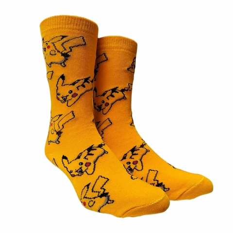 Medias Caña Alta Pikachu